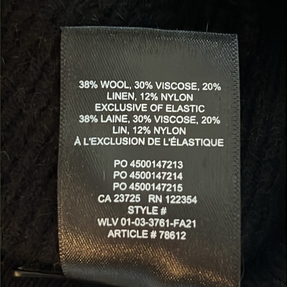 Babaton Black Sweater - Picture 6 of 7